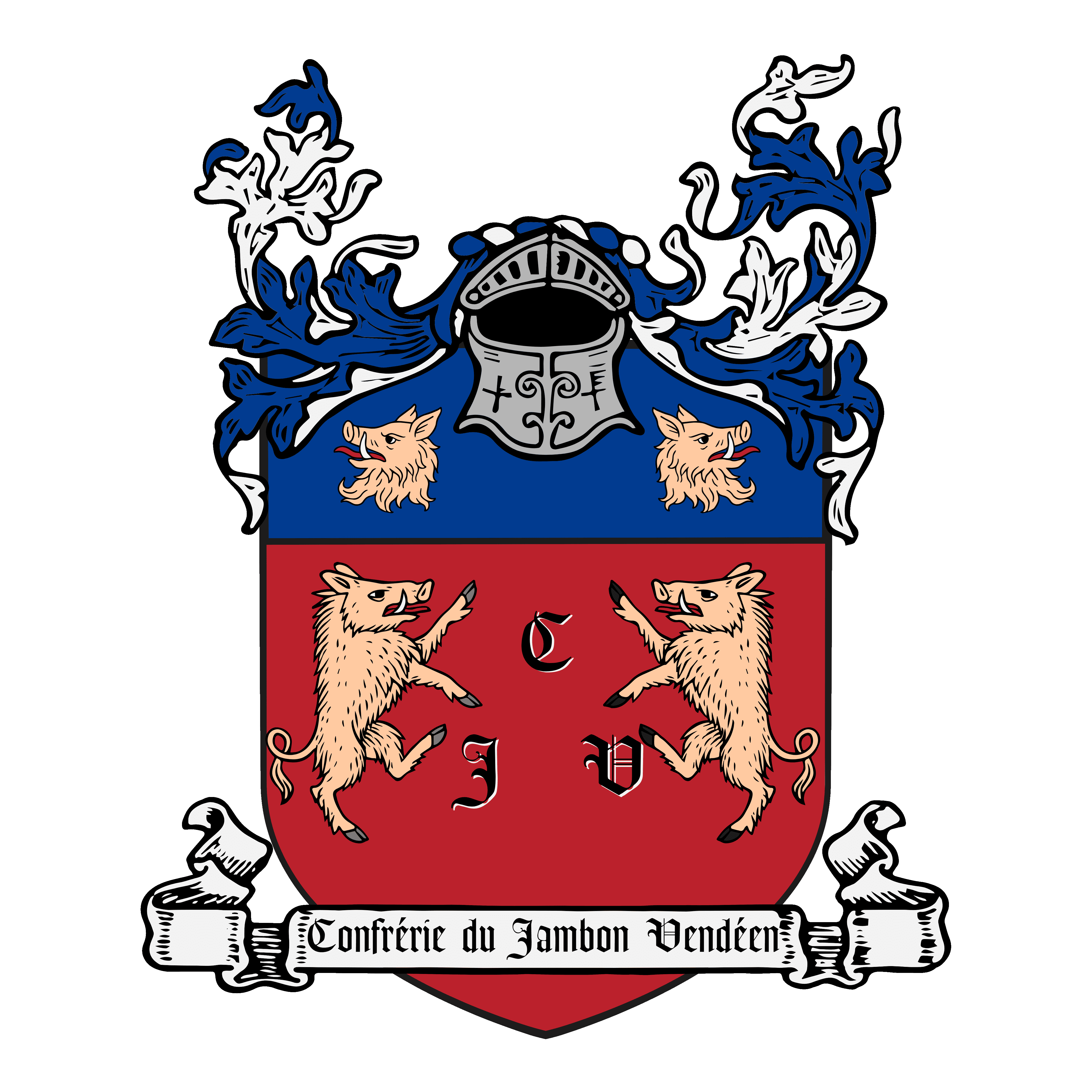 Logo La confrérie du jambon vendéen